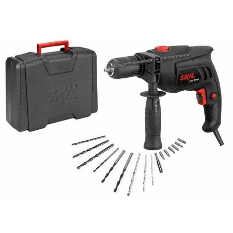 Skil Perceuse ç Percussion 6280 CK, Perceuse 550 W, Perceuse ç Percussion Avec Jeu D'embouts