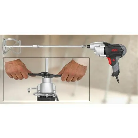 Skil Melangeur 1608 AA, Malaxeur 850 W, M14, Malaxeur ø120 Mm, Pour Mortier, Peintures – Image 5