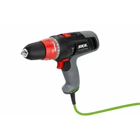 Skil Perceuse Percussion 6225 AA Perceuse Percussion 0.9A, Perceuse Pour Bois Et Metal