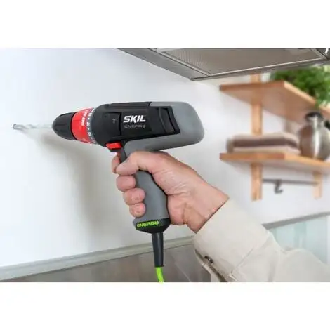Skil Perceuse Percussion 6225 AA Perceuse Percussion 0.9A, Perceuse Pour Bois Et Metal – Image 3