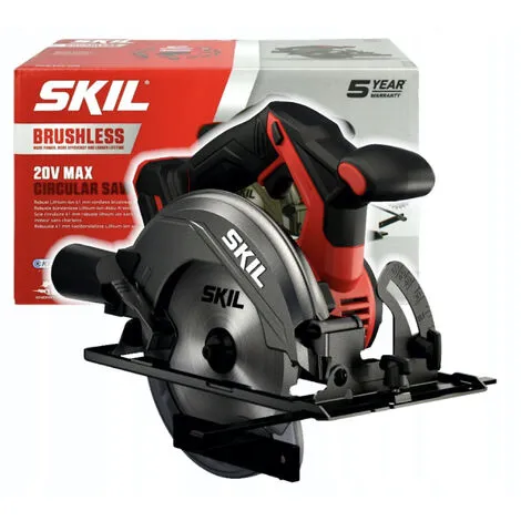 SKIL 3550 CA Scie Circulaire Sans Fil Brushless 20V