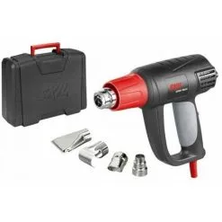 Skil Decapeur Thermique 8004 AA, Pistolet Air Chaud 2000 W, Avec Buses + Mallette